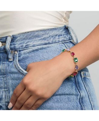 Multi-Stone Gem Bracelet