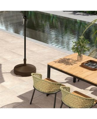 Round Patio Umbrella Base Umbrella Sd, /Water Filled,
