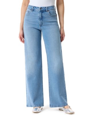 Gloria Vanderbilt - Women's Relaxed Fit Wide-Leg Jeans