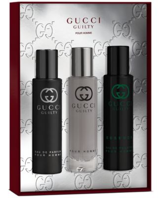 Gucci - 3-Pc. Guilty Pour Homme Christmas Fragrance Gift Set, 0.5 oz.