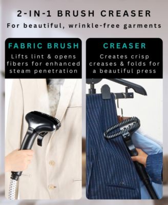 Industrial Grade 1800W Garment Steamer with Smart Auto-Off Safety and Steam Selection