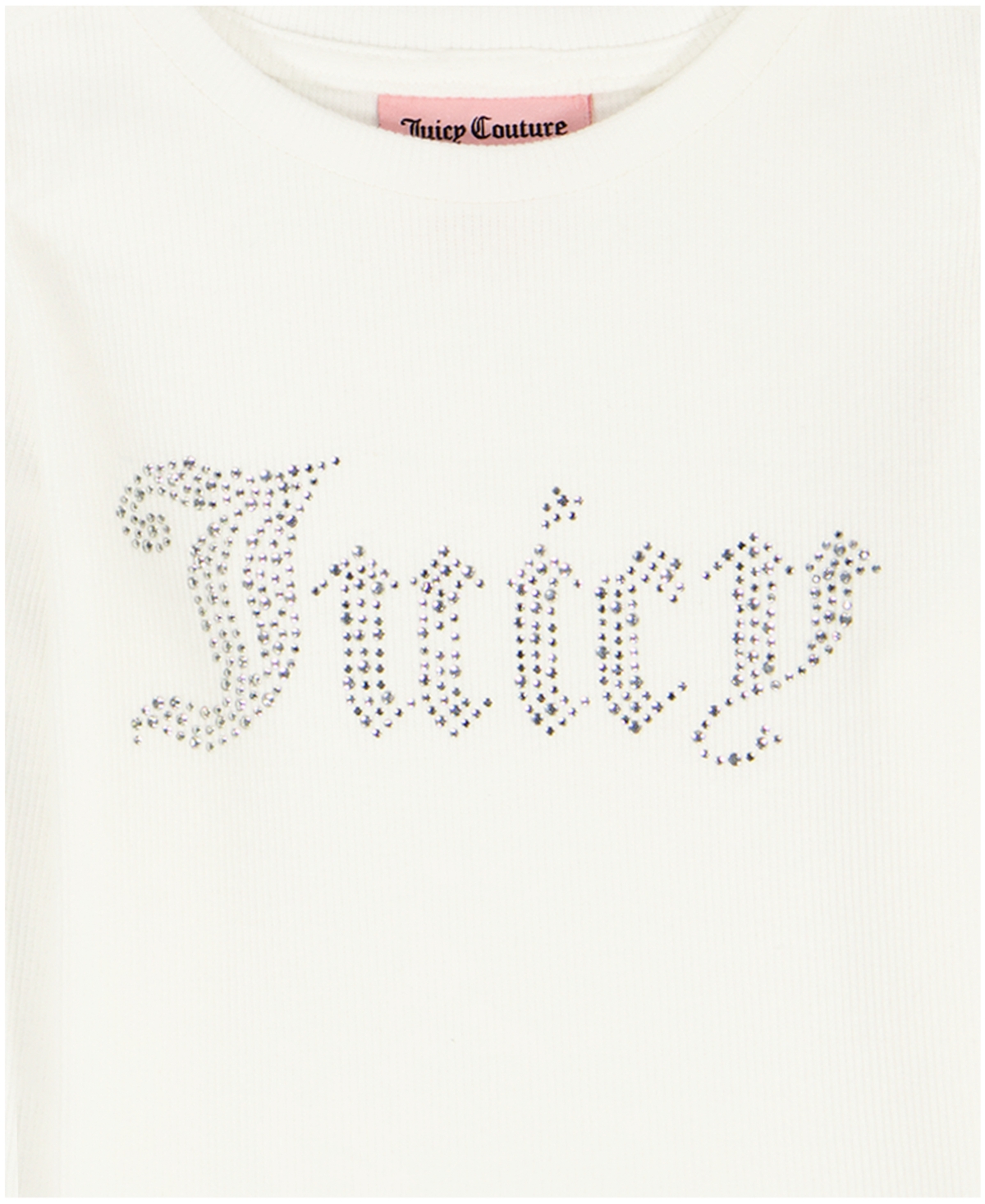 Juicy Couture Girls Toddler 2T-4T 2-Piece Knit Rib Long-Sleeve T-Shirt and Pants Set
