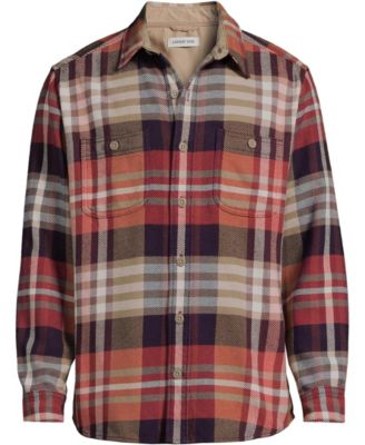 Men's Long Sleeve Authentic Flannel Shirt