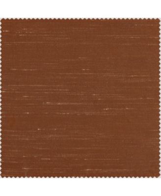 Vintage Textured Faux Dupioni Silk Curtain