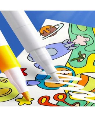 36 Pcs Acrylic Paint Pen, Multipurpose DIY Painting Acrylic Paint Pen for Home Glass Wood Stone Fabric Painting