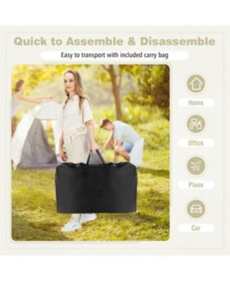 Portable Bedside Bassinet with 7 Adjustable Heights