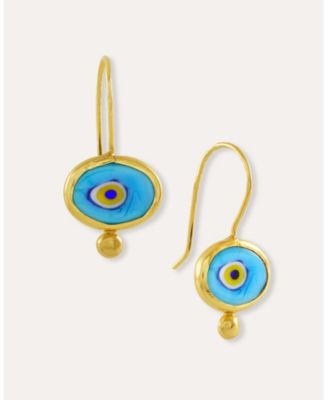Alara Evil Eye Drop Earrings