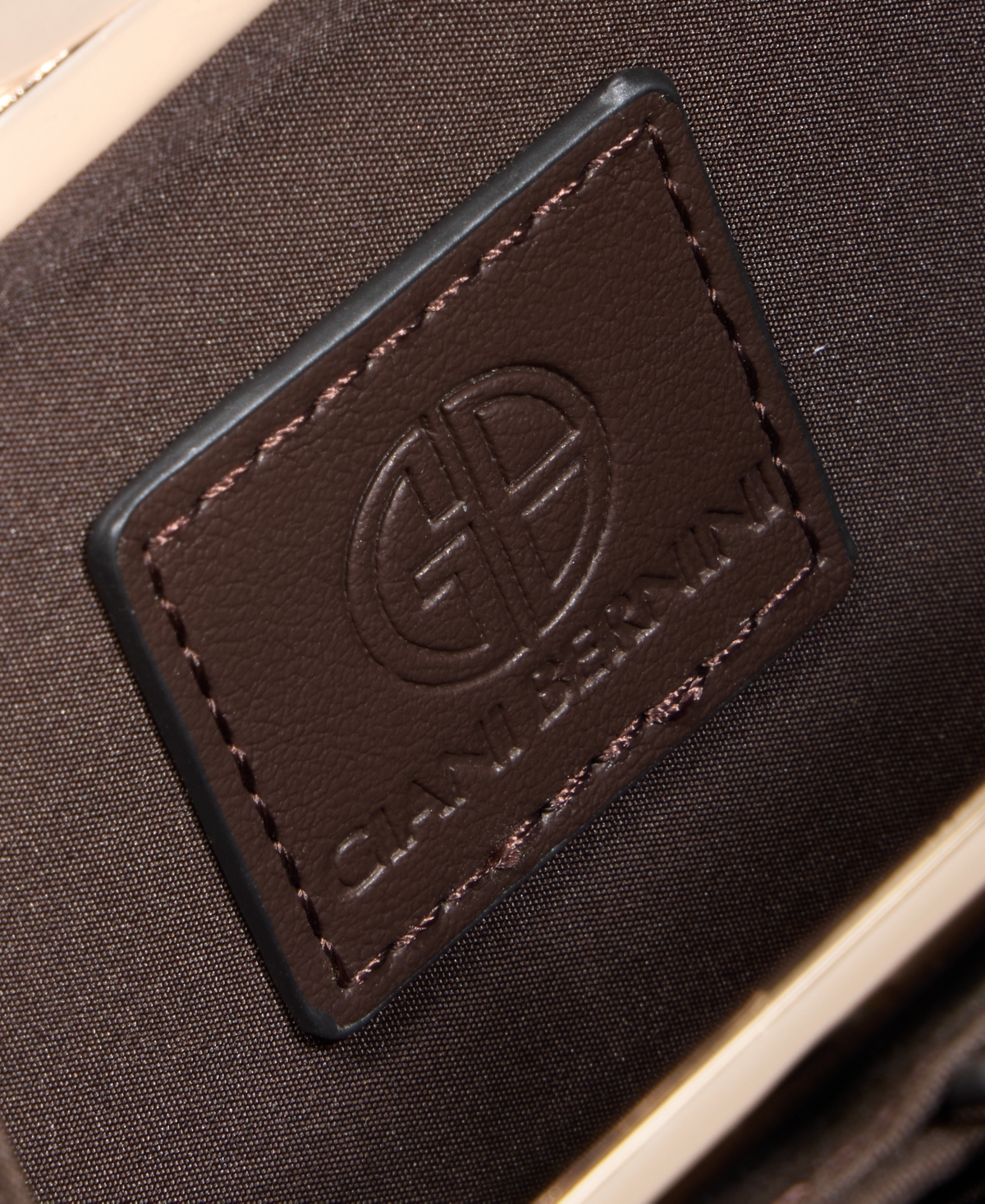 Giani Bernini Quilted Framed Indexer Wallet, Macy's Exclusive In Brown