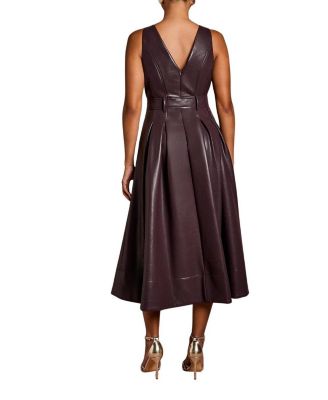 Women's V Neck Sleeveless Dress