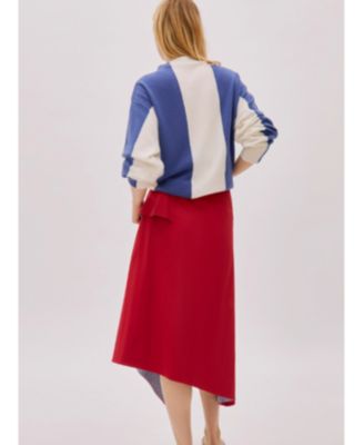 Women's Kayra Cotton Striped Skirt