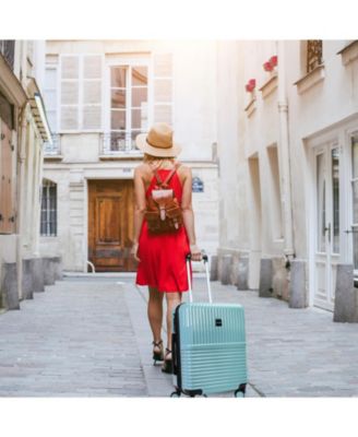 Dejuno Tonal 20-Inch Carry-On Polycarbonate Luggage