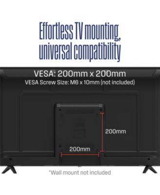 42" Roku Smart TV – 1080p Full HD LED with Wi-Fi, Flat Screen Compatible with Apple HomeKit, Alexa, Google Assistant