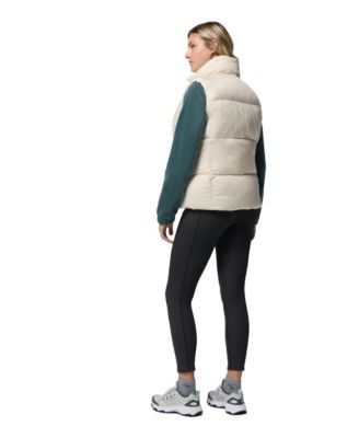 Columbia Womens Benton Springs Fleece Jacket Puffect Thermarator Insulated Vest Move Leggings In Gray
