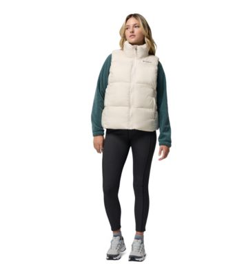 Columbia Womens Benton Springs Fleece Jacket Puffect Thermarator Insulated Vest Move Leggings In Gray