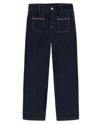 Tommy Hilfiger - Girls 7-16 Wide Leg Denim Jeans