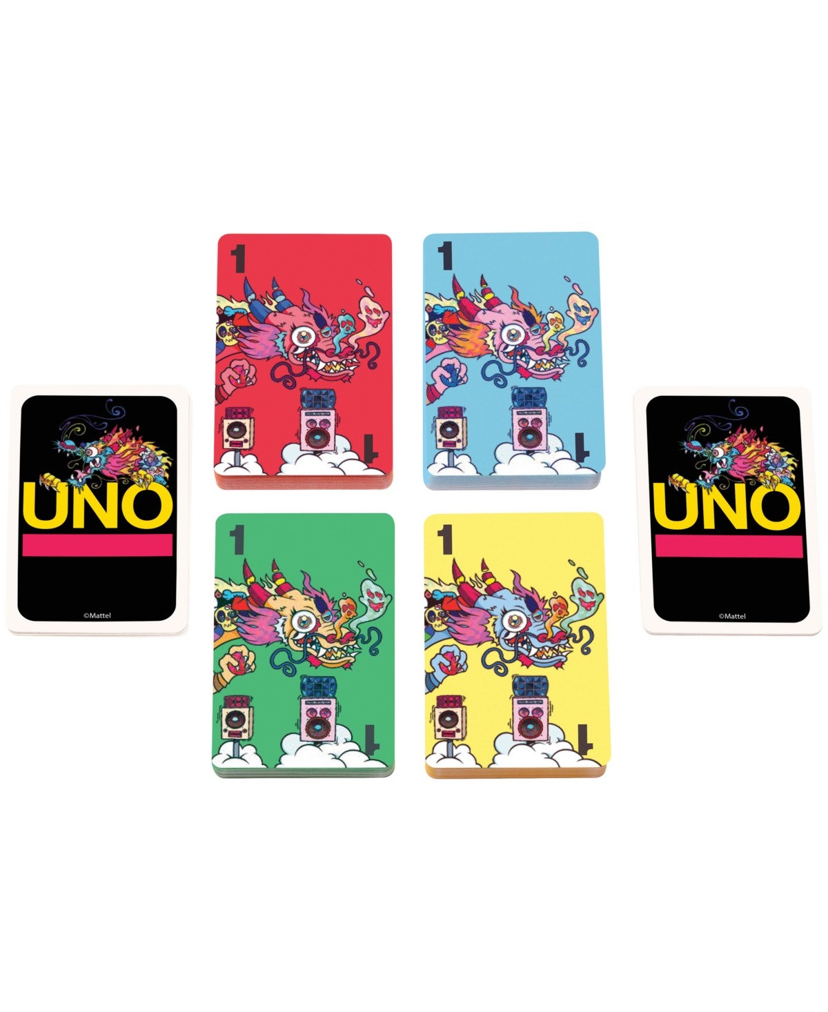 Mattel Uno Artiste Vexx Card Game