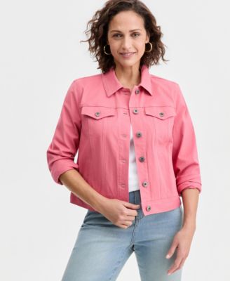 Women's Classic Denim Jacket, Created for Macy's