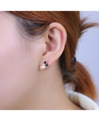 Minnie Mouse Cubic Zirconia Earrings Set