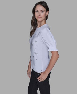 Women's Puff Sleeves T-Shirt