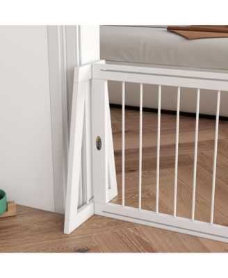 Freesding Pet Gate with Retractable Length, 28"-75",