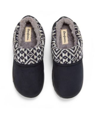 Women's Elsie Foldover Cuff Microsuede Clog Slipper