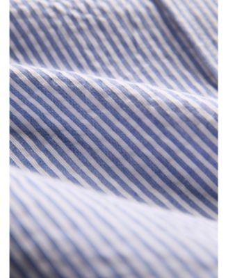 Women's Side Split Striped Shirt