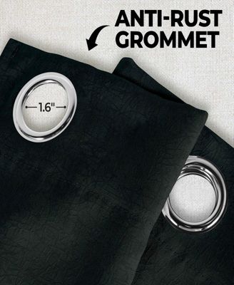 Senna Textured Blackout Curtain Set of 2 Panels, 42"x 84"