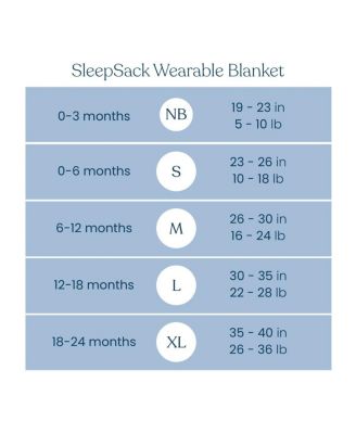 100% Cotton 0.5 TOG Sleepsack Wearable Blanket