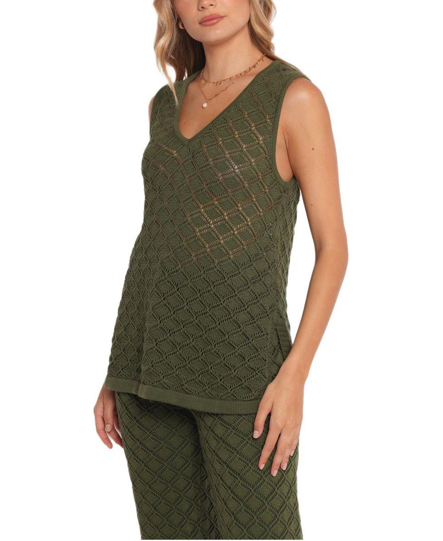 Women's Sable Textured Knit Top