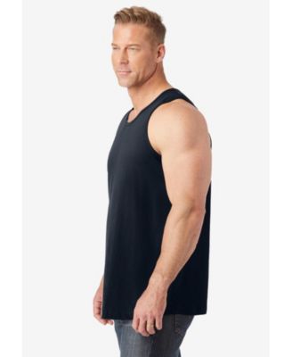 Big & Tall Shrink-Less Lightweight Longer-Length Tank