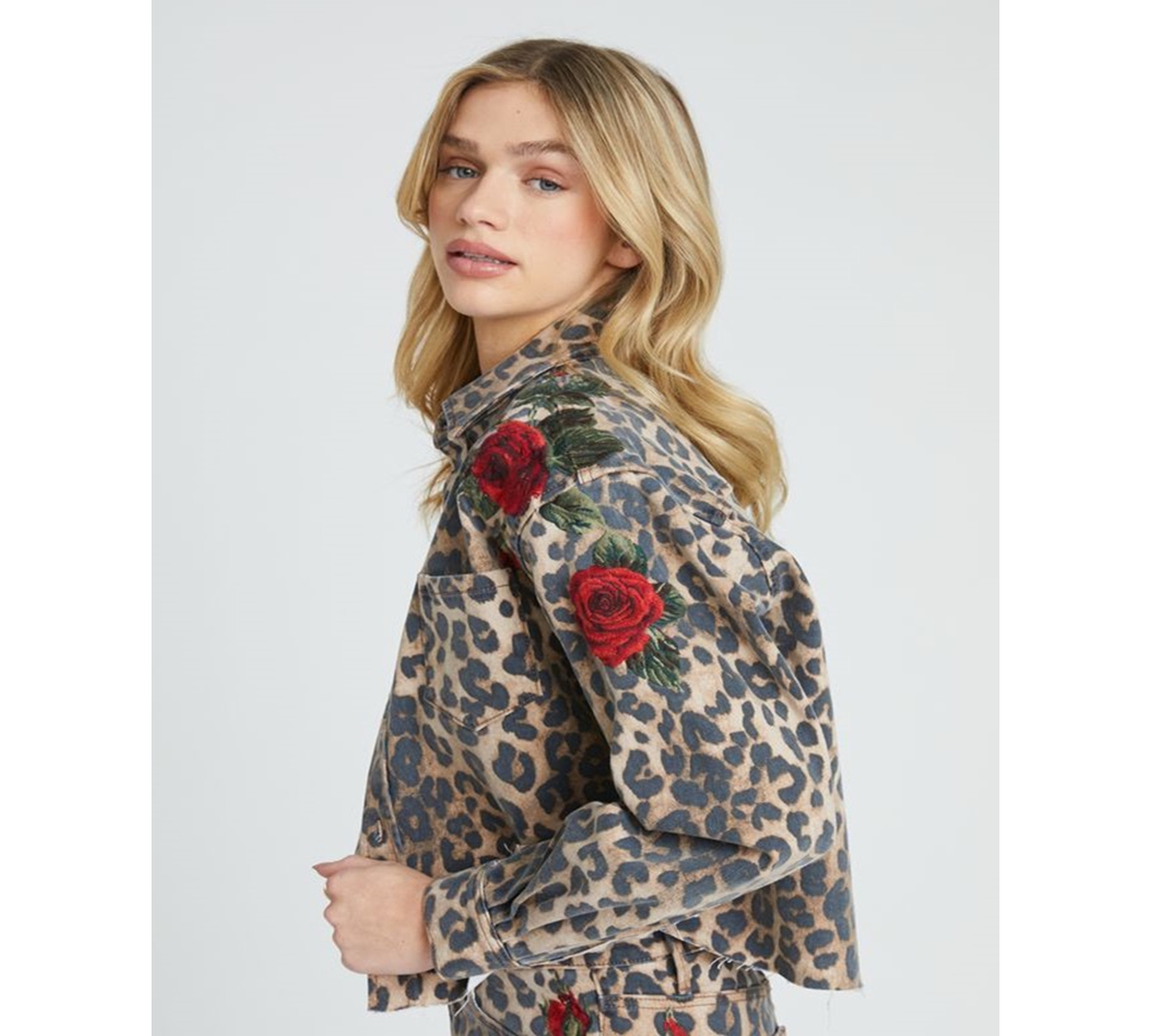 Driftwood Dani Wild Rose Long-sleeve Shirt In Multi