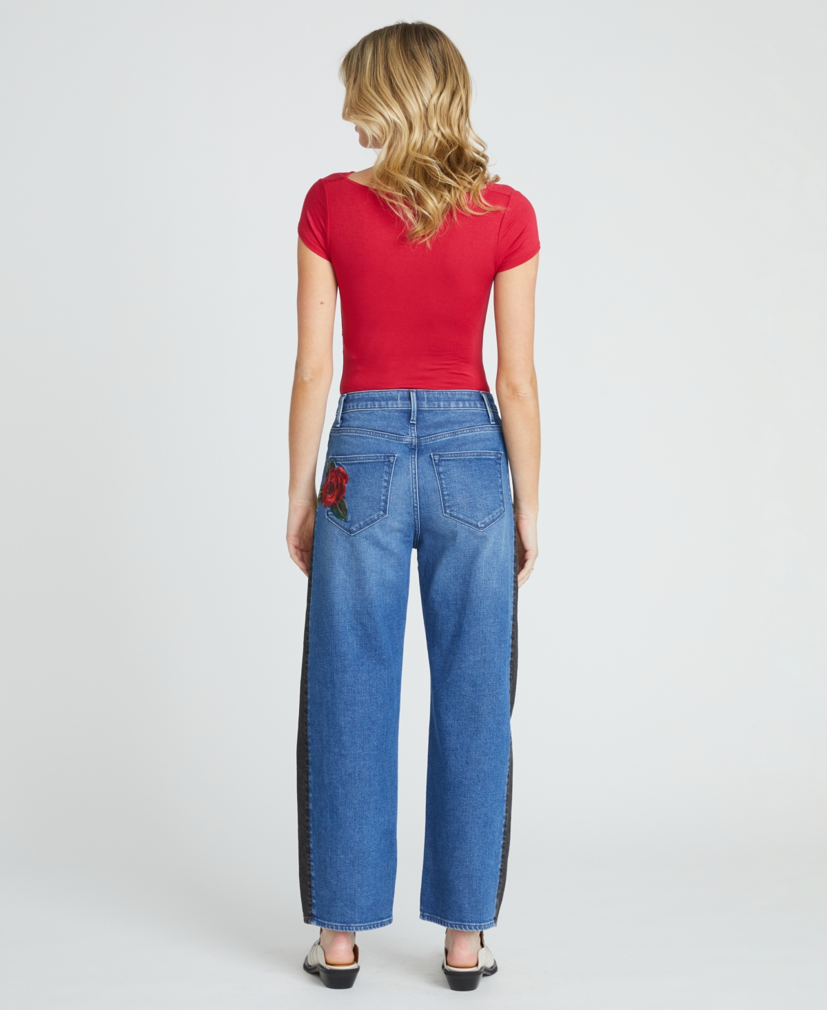 Driftwood Women's Lucy Barrel High-Rise Jeans