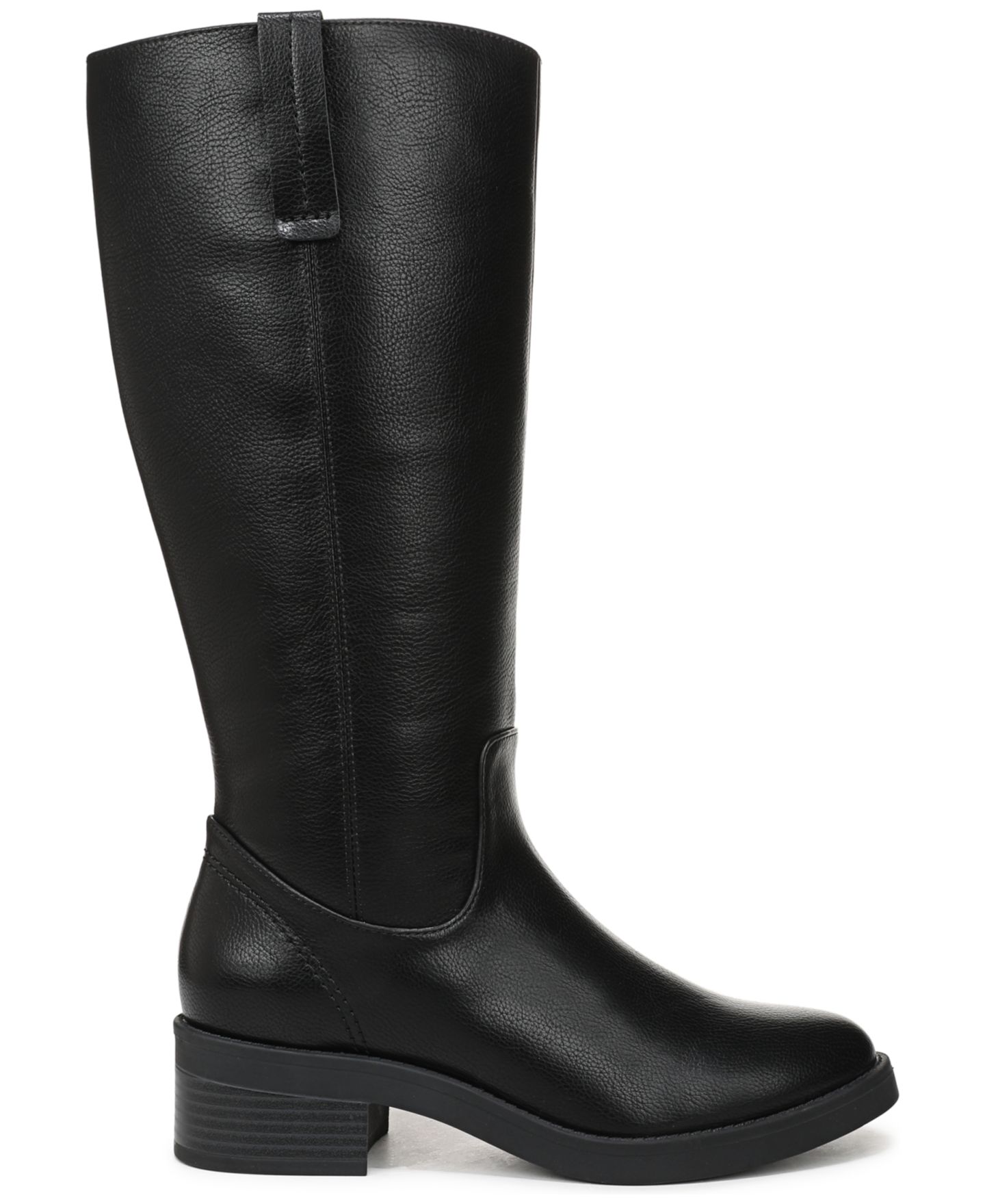 Женские ботинки LifeStride Brinley Round Toe Tall Boots, Regular & Wide Calf, цвет: Чёрный — фото 2