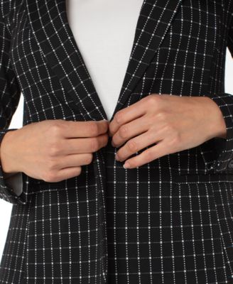 Women's Fitted Single Button Blazer