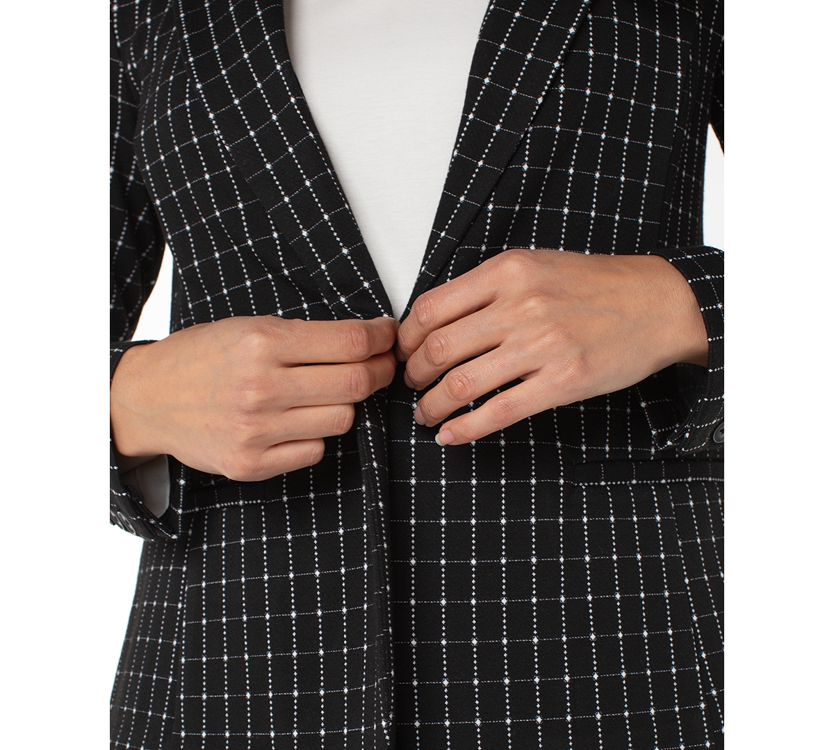 Liverpool Los Angeles Women's Fitted Single Button Blazer