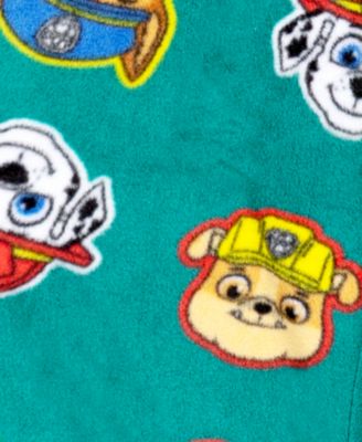 Boys Toddler 2T-4T Paw Patrol Long-Sleeve Top and Open Leg Pants Pajama, 2-Piece Set