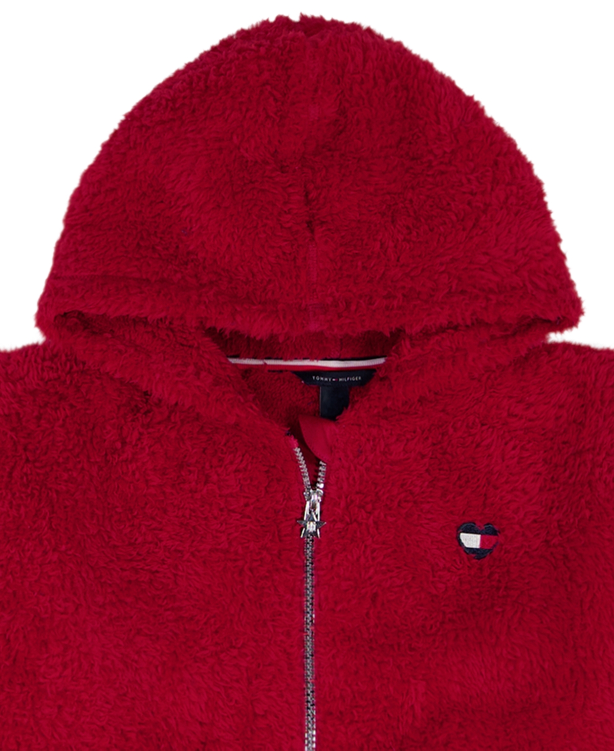Tommy Hilfiger Girls 7-16 Minky Long-Sleeve Zip Front Hoodie