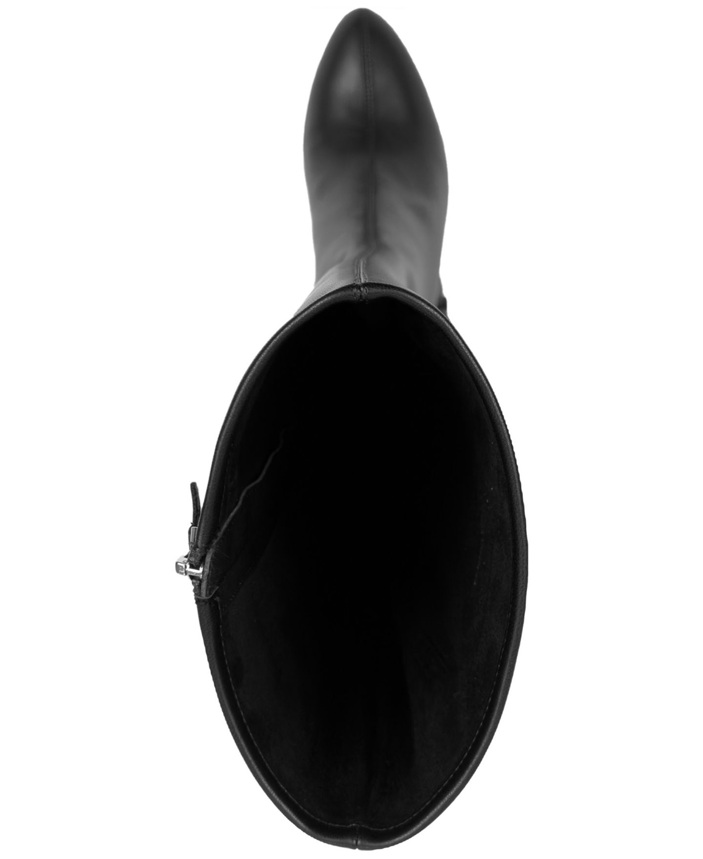 Женские ботинки Aerosoles Brynn Stretch Knee Tall Block Heel, цвет: Чёрная искусственная кожа — фото 4