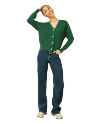 Women's Knitted Stitch Detail Cardigan