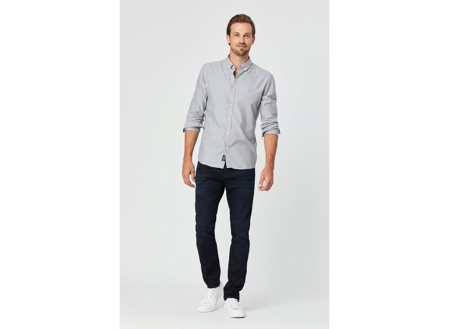 Men's Jake Regular Rise Skinny Leg In Dark Indigo Williamsburg