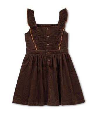 Baby Girls Organic Corduroy Ruffle Jumper