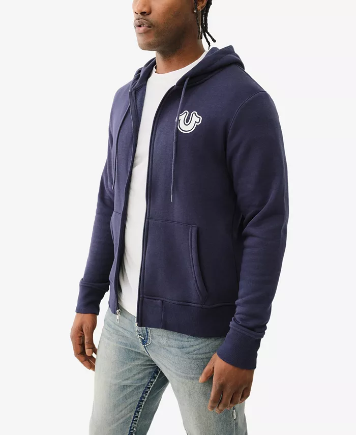 Men's Core Zip-Front Logo Hoodie - thumbnail 2