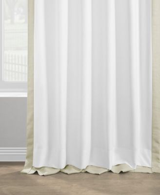 Italian Faux Linen Room Darkening Curtain