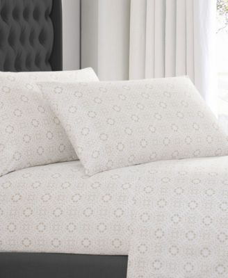 Printed 4-Pc. Sheet Set, Queen