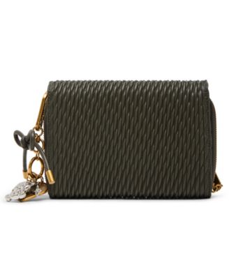 Boxed Carina Matelass&eacute; Crossbody Wallet