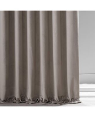 Signature Plush Velvet Hotel Blackout Curtain