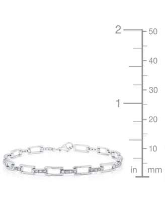 Diamond Bracelet (1/4 ct. t.w.) in Sterling Silver