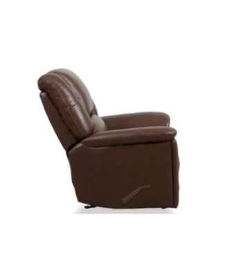 44" Leather Preston Gliding Recliner