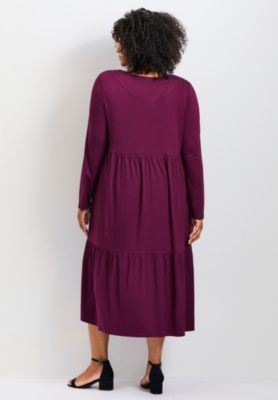 Women's Nylah Tiered Knit Dress