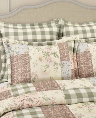 Eloise Patchwork 3-Pc. Comforter Set, Full/Queen